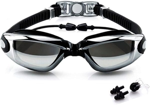 BeeWay swimming goggles with ear plugs review